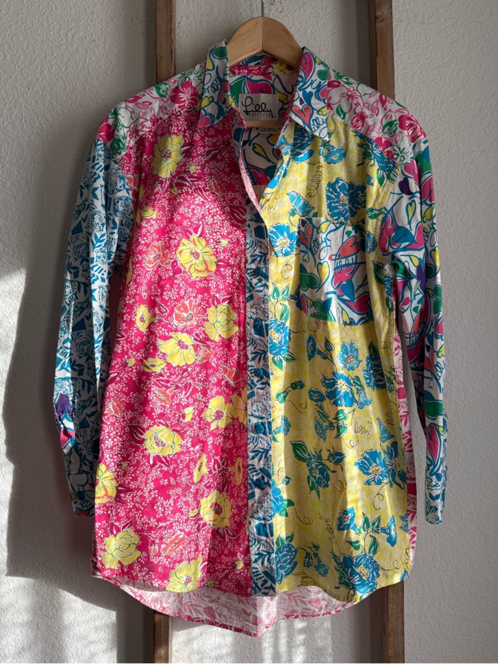 Lilly Pulitzer Vintage Tiger Lilly button down